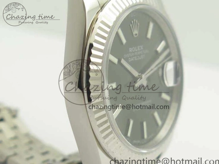 Jubilee New Best Version Stick Markers REF Gray 1:1 Edition Bracelet DateJust Dial SS 126334 A3235 On 0807